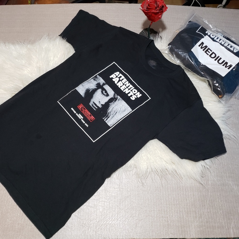 New without tagsR Restricted 17 Attention parents Shirt from Event